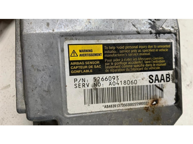 Блок подушек безопасности 5266093   Saab 9-5