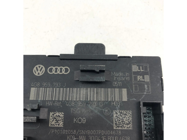 Блок управления 4G8959793J   Audi A6 C7