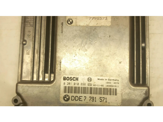 Řídící jednotka 7791571, 0281010898   BMW 7 E65 E66 2004