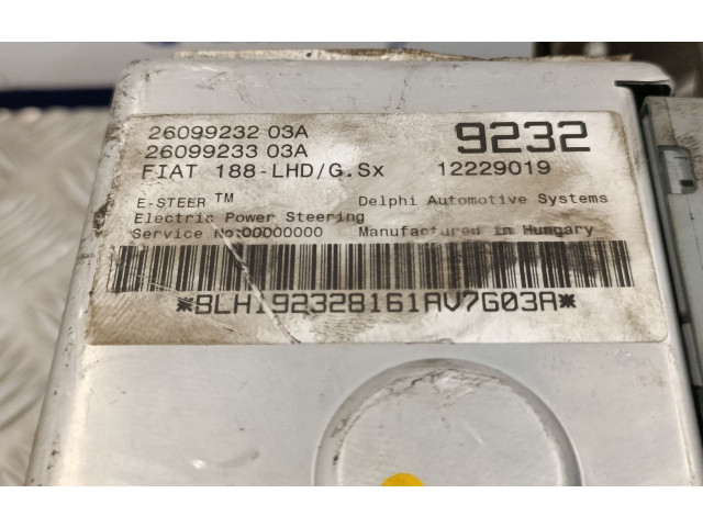   Рулевая рейка 2609923203A, 12229019   Fiat Punto Evo  -  года