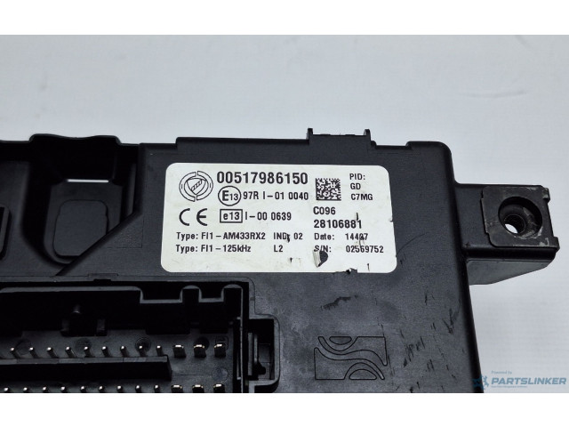 Блок предохранителей 00517986150   Fiat Grande Punto    