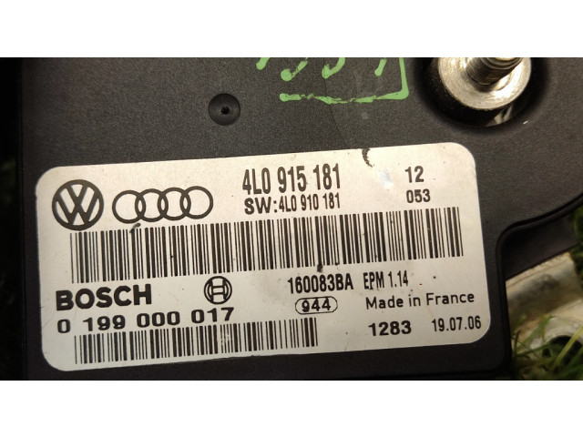 Блок управления 4L0915181, 4L0910181   Audi Q7 4L