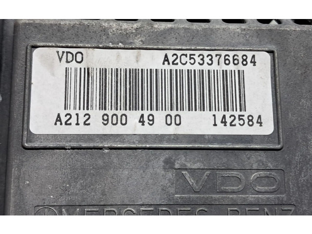 Дисплей    A2129004900, A2129010400   Mercedes-Benz CLK C207 A207