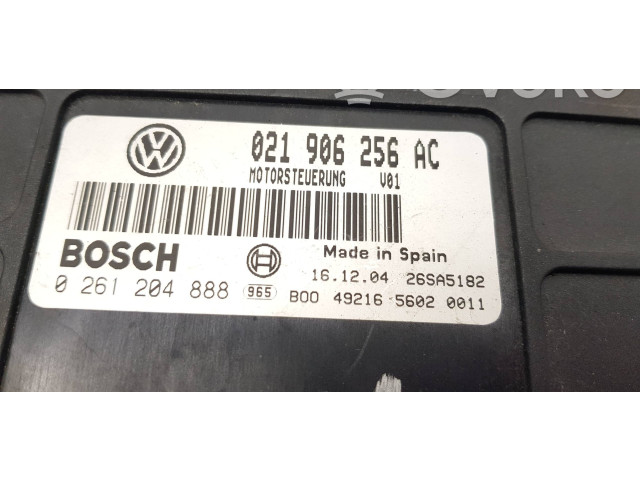 Блок управления двигателя 021906256AC, 26SA5182   Volkswagen Transporter - Caravelle T4