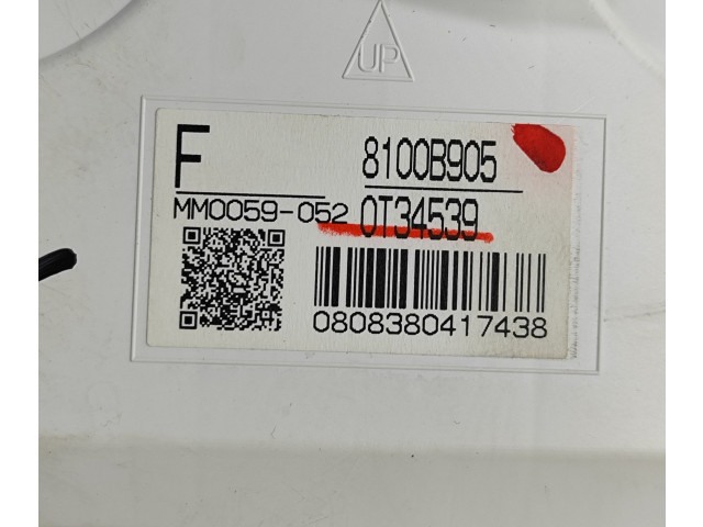 Přístrojová deska  Mitsubishi Outlander 2013 8100B905, 0T34539  