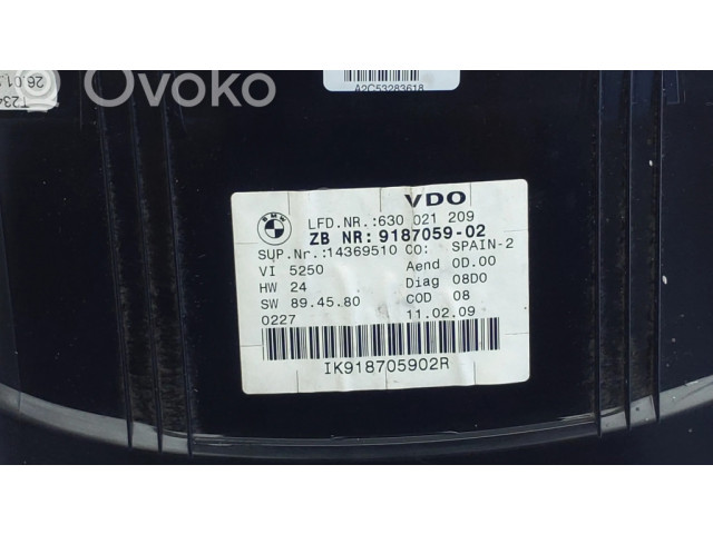 Панель приборов 9187059, 630021209   BMW 3 E92 E93       
