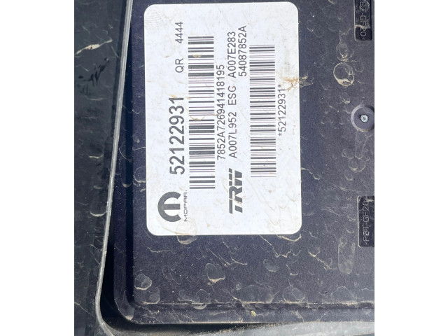 Jednotka ABS 52122931, A007E283   Jeep Renegade 2019