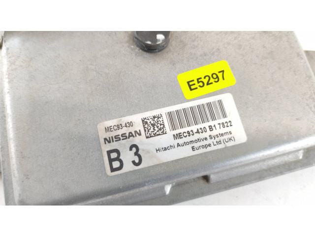 Řídící jednotka MEC93430   Nissan Qashqai 2007