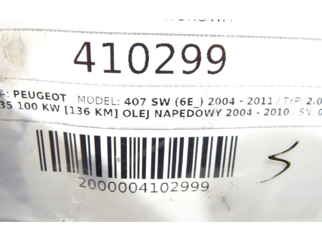 Vstřikovací čerpadlo A2C20000598   Peugeot 407     