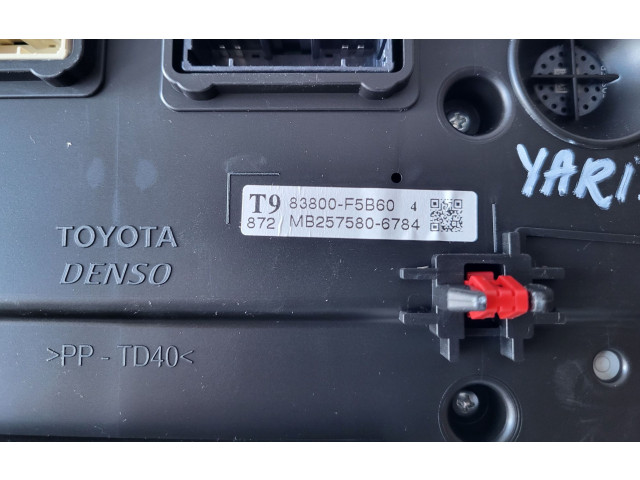 Панель приборов 83800F5B60   Toyota Yaris Cross       