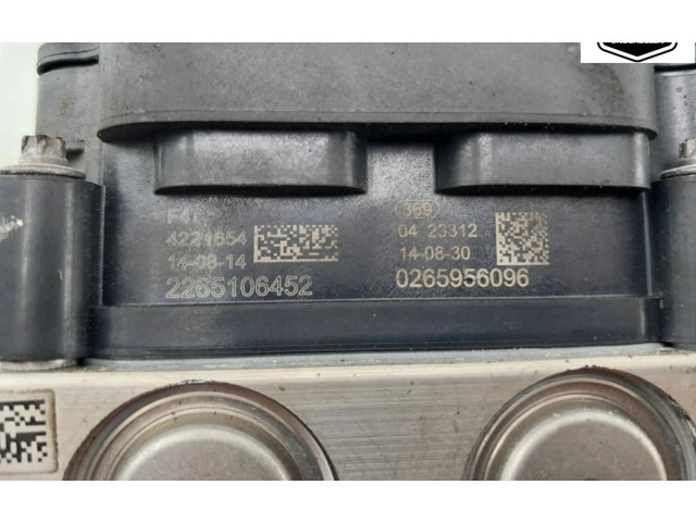 Jednotka ABS 0265956096, 0265956096   Nissan Micra C+C 2015