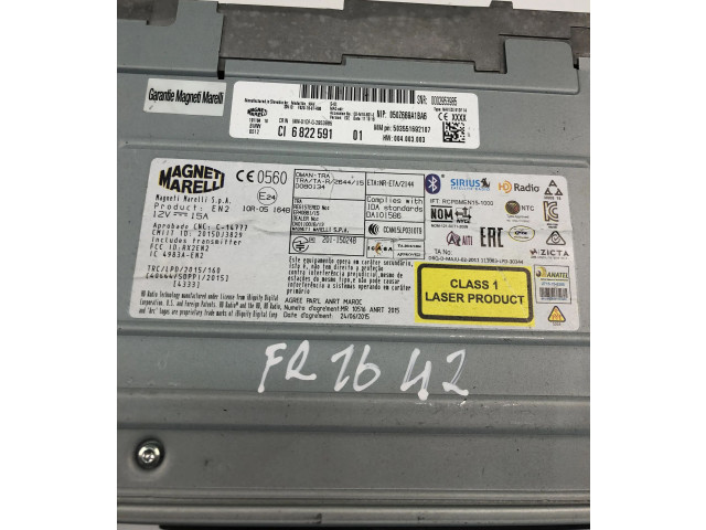 Радио/ проигрыватель CD/DVD / навигация    6822591, FR1642   BMW 3 GT F34