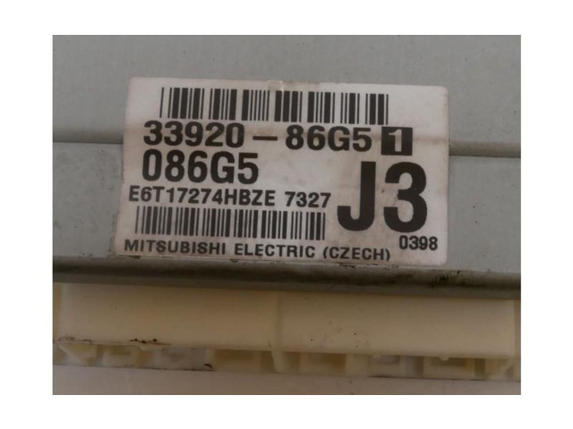 Řídící jednotka 3392086G51   Suzuki Ignis 2003