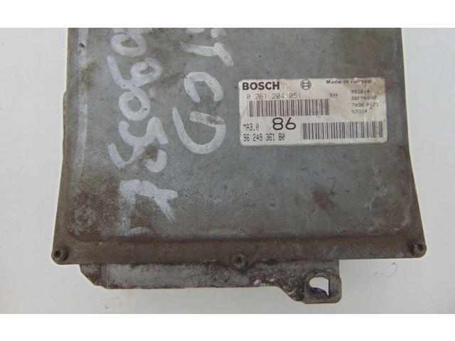 Řídící jednotka 9624936180, 0261204051   Peugeot 106 1994