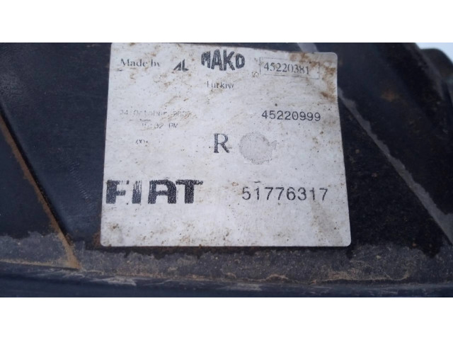 Přední světlo Сзади 51776317, E2-B2-14-2   Fiat Linea 2007