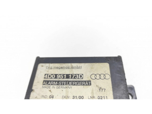 Блок управления 4D0951173D   Audi A8 S8 D2 4D