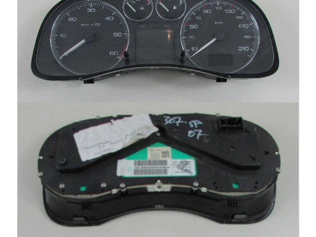 Přístrojová deska  Peugeot 307 2001 P9654485280, Sagem  