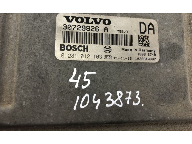 Řídící jednotka 0281012103, 36002593   Volvo XC90 2005