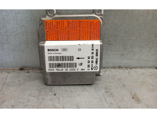 Блок подушек безопасности 0018200826, 0285001165   Mercedes-Benz CLK A208 C208
