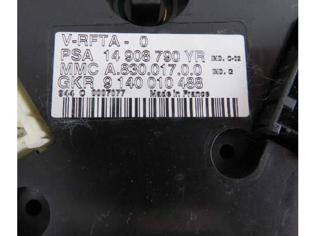 Блок управления климат-контролем 14908790YR, Denso   Fiat Ulysse