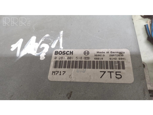Блок управления двигателя 0281001518, 7T5   Lancia Kappa