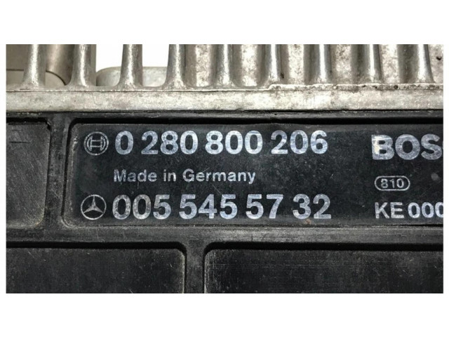 Řídící jednotka 0055455732, 0280800206   Mercedes-Benz E W124 1989