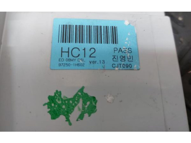 Блок управления климат-контролем 9-7250-1H602, 97250-1HXXX   KIA Ceed