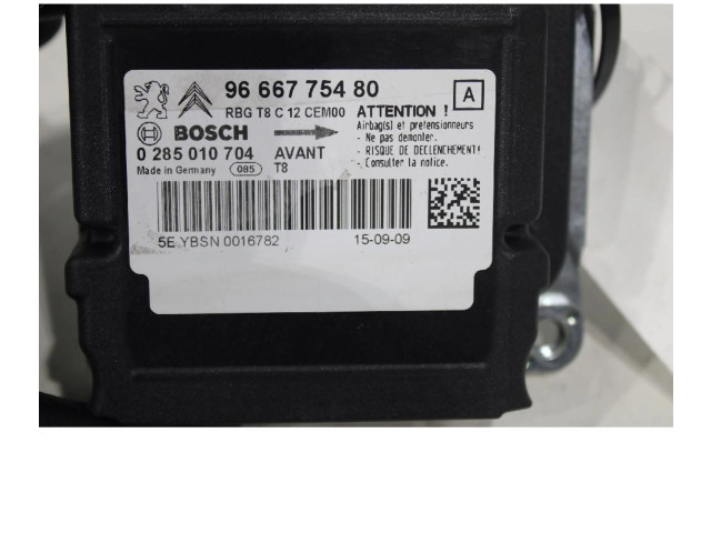 Блок подушек безопасности 9666775480   Peugeot 3008 I