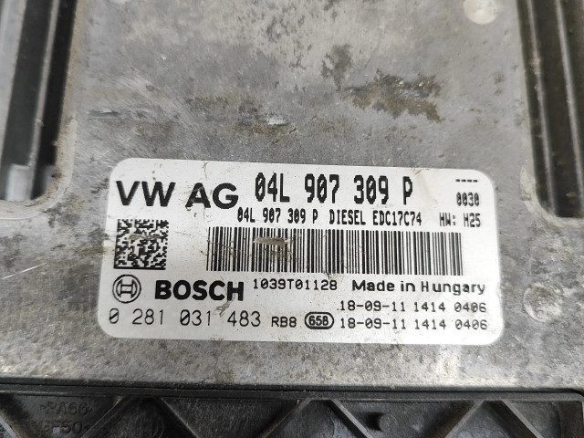 Řídící jednotka 04L907309P, 0281031483   Volkswagen Touran III 2019