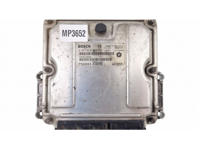 Блок управления двигателя P56044356AB, 0281010293   Jeep Cherokee