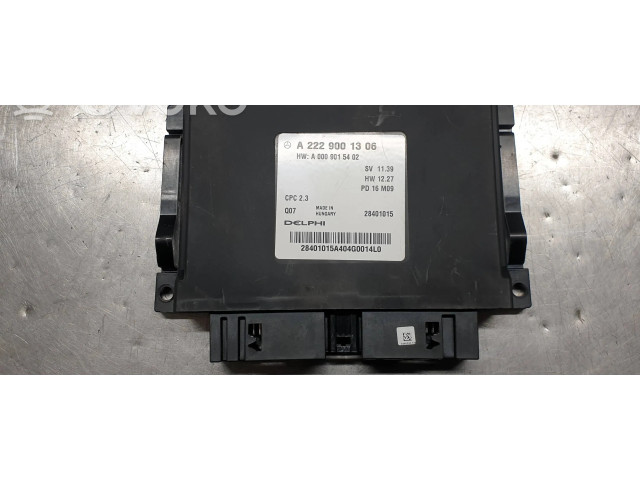 Блок управления A2229001306, 28401015   Mercedes-Benz C W205