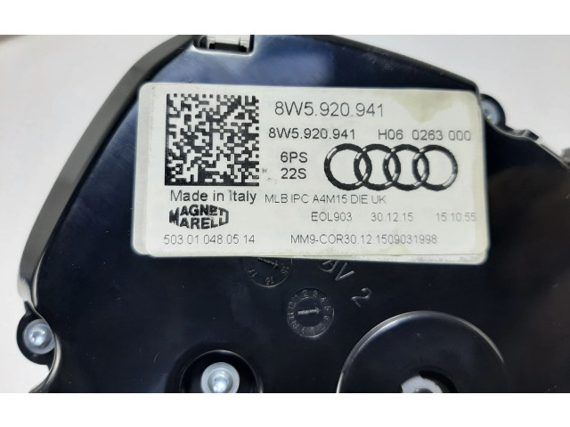 Панель приборов 8W5920941   Audi A4 S4 B9 8W       