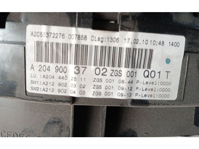 Přístrojová deska  Mercedes-Benz CLK AMG A208 C208 2010 A2049003702, 260KM  