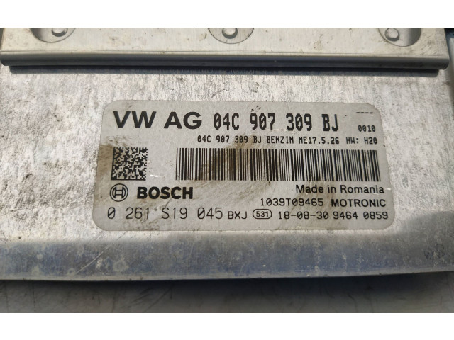 Блок управления двигателя 04C907309BJ, 0261S19045   Skoda Fabia Mk3 (NJ)