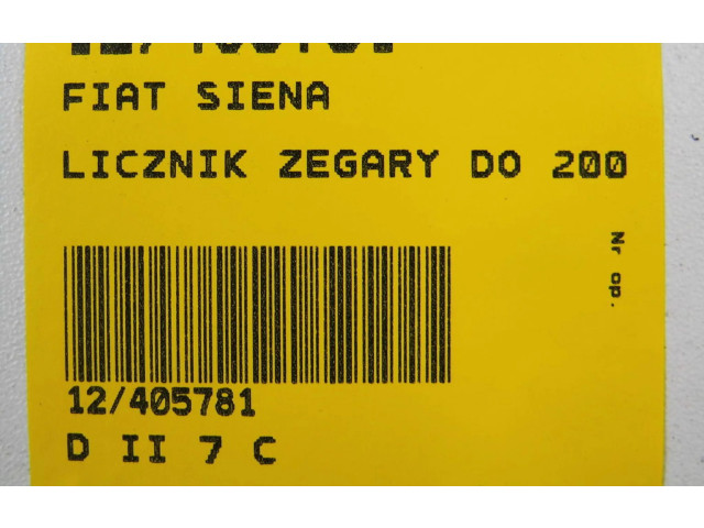 Přístrojová deska  Fiat Siena 1999   