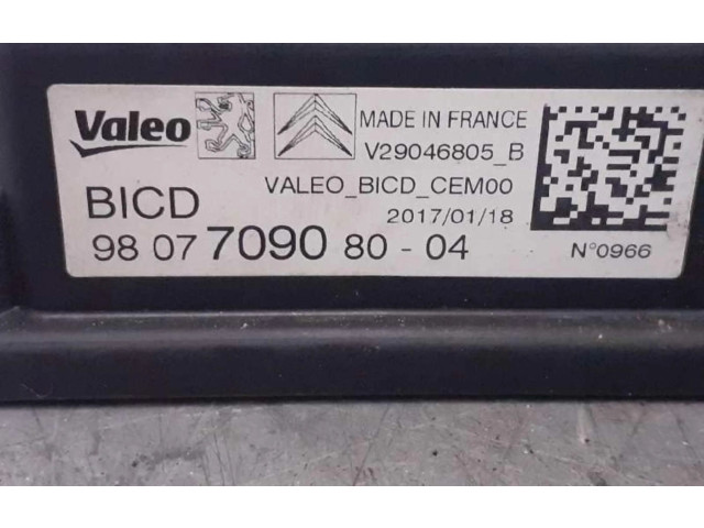 Řídící jednotka 9807709080   Peugeot 2008 I 2017