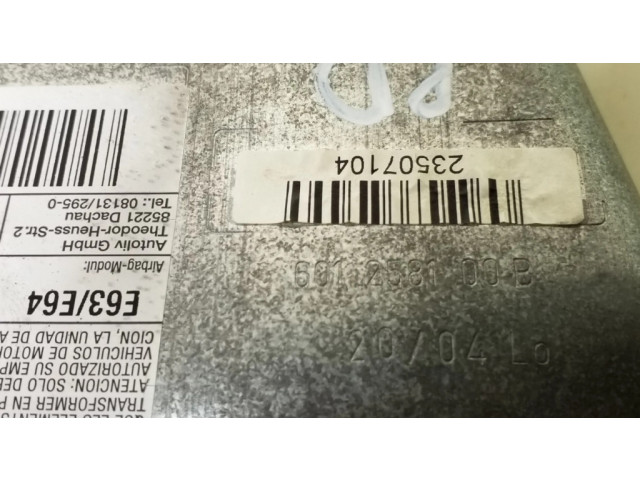 Подушка безопасности двери 6011905, 6012581   BMW 6 E63 E64