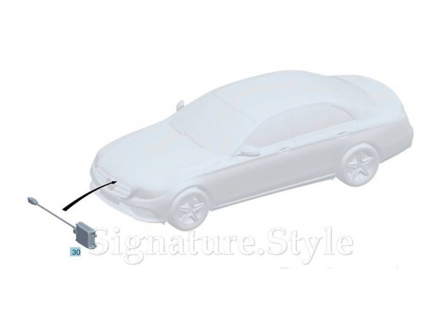 Радар круиз контроля     A0009002839, A0009007913  Mercedes-Benz CLS C257