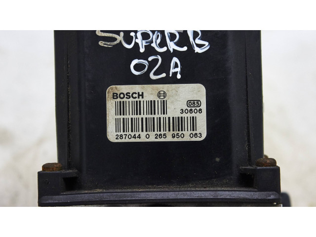 Jednotka ABS 0265950063, 3u0614517b   Skoda Superb B5 (3U) 2007