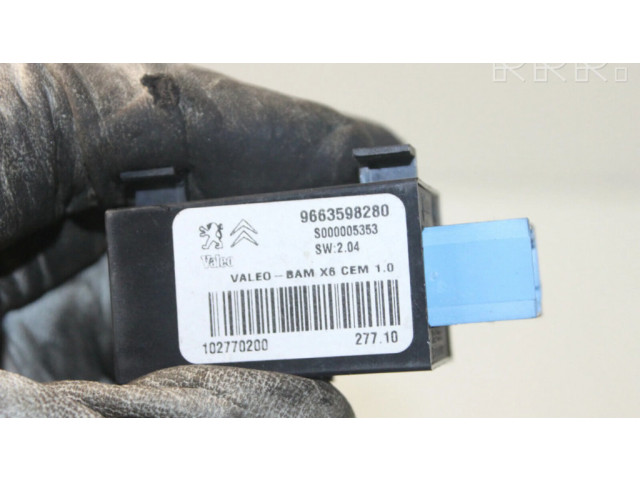 Блок управления 9663598280   Citroen C6