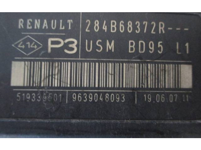   Pojistková skříňka 284B68372R, 519339501   Renault Megane III 2009