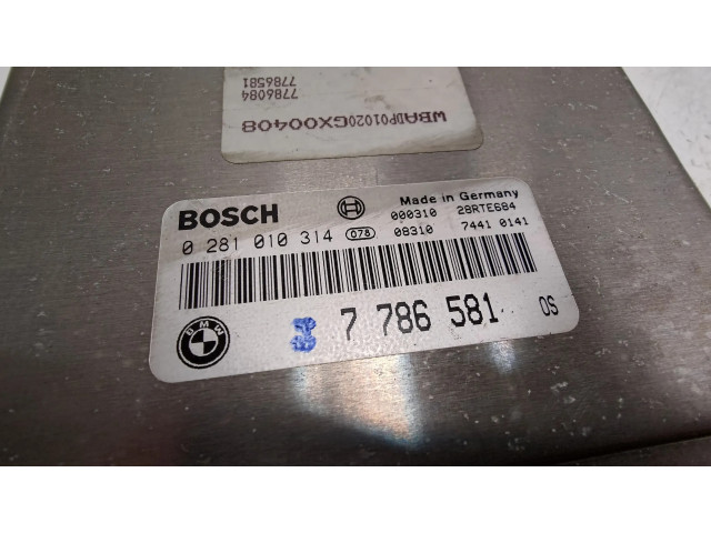 Řídící jednotka 7786581, 13617786581   BMW 5 E39 2002