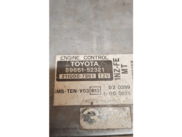 Řídící jednotka 8966152321   Toyota Yaris 2001