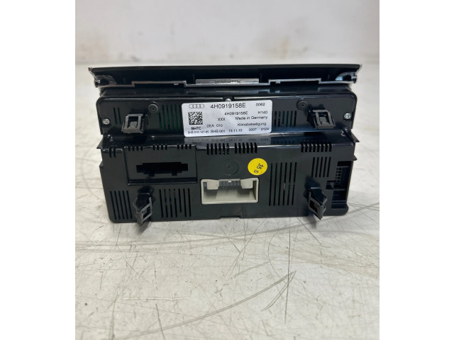 Блок управления климат-контролем 4H0919158E, 5HB01012765   Audi A8 S8 D4 4H