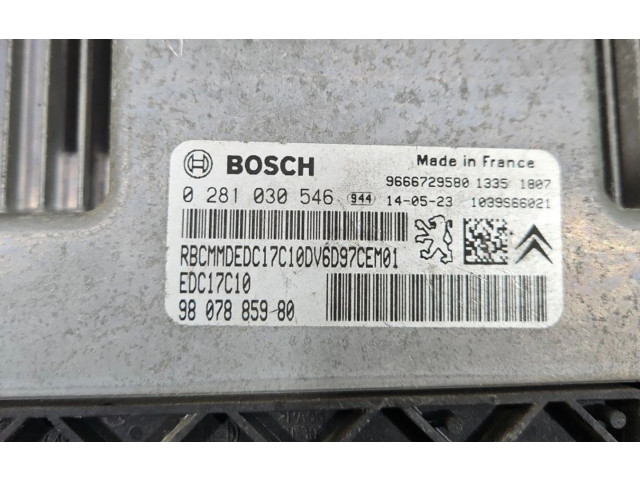 Řídící jednotka 0281030546, IMPRK1372259   Peugeot 2008 I 2014