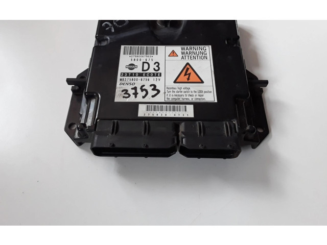 Řídící jednotka 23710EC07E, 2758006756   Nissan Navara 2008