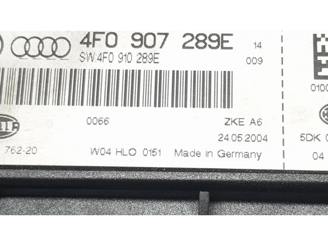 Блок управления 4F0907289E   Audi A6 S6 C5 4B