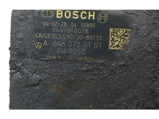 Vstřikovací čerpadlo A6460700101, 0445010078   Mercedes-Benz C W203     