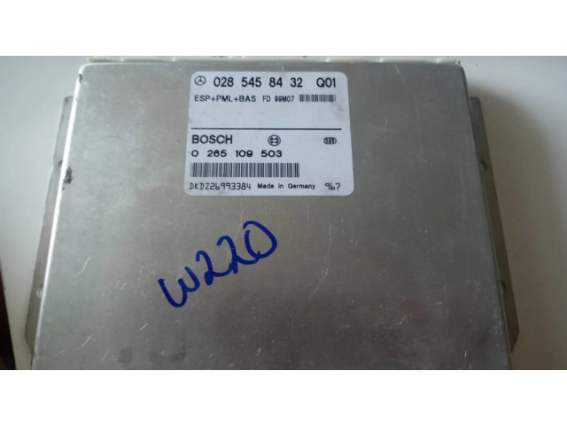 ESP (stabilumo sistemos) valdymo blokas