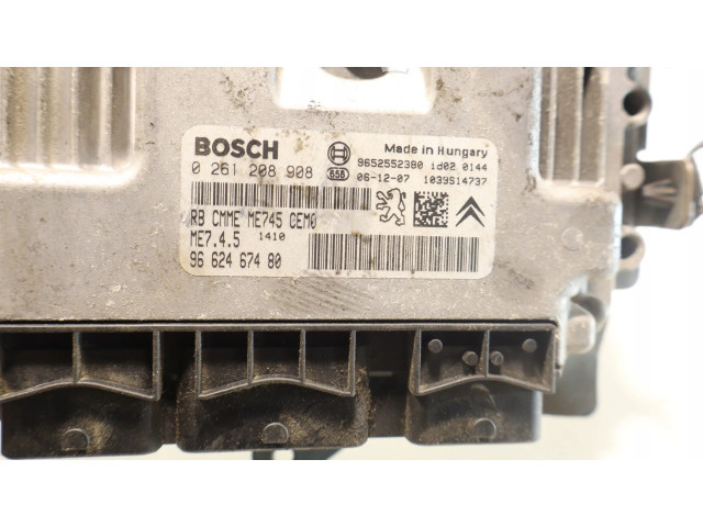 Řídící jednotka 0261208908   Citroen Xsara Picasso 2007